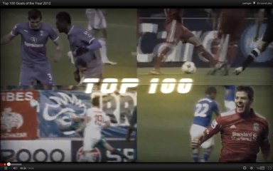Découvrez le Top 100 des plus beaux buts de foot en 2012