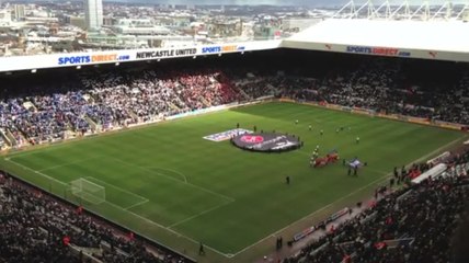 La Marseillaise jouée à St James' Park en ouverture de Newcastle - Southampton