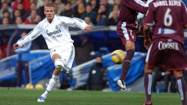 David Beckham prend sa retraite : Ses 65 buts sur coup franc en vidéo