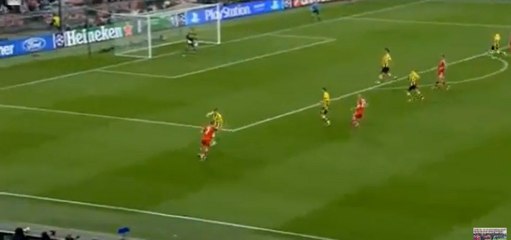 Le but de Mario Mandzukic lors de Borussia Dortmund - Bayern Munich en finale de Ligue des champions