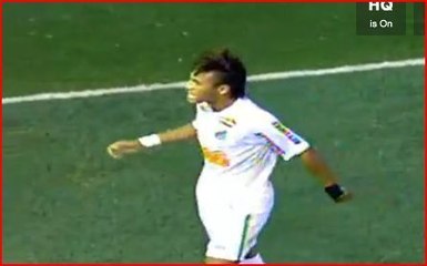 FC Santos: Le triplé de Neymar