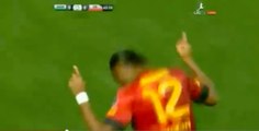 Didier Drogba : son premier but avec Galatasaray en SuperLiga