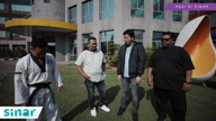 Jep, Rahim dan Angah Belajar Asas Taekwando Dengan Coach Mahadi Haris