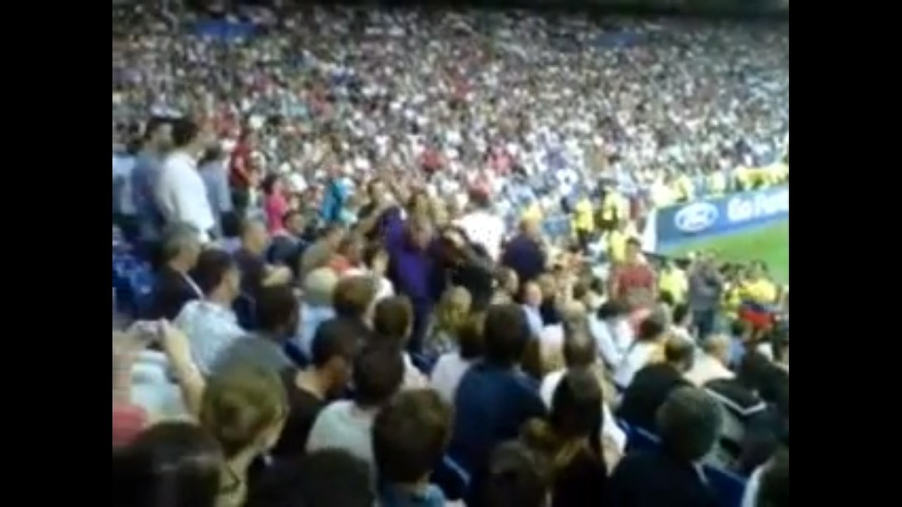 Le sketch de Liam Gallagher pendant Real Madrid - Manchester City