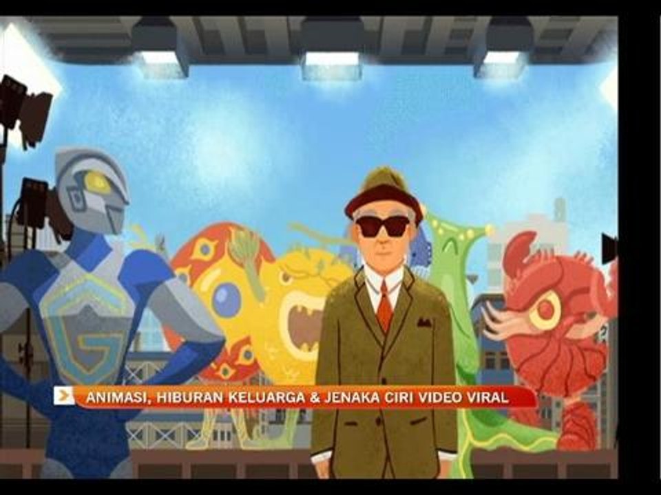 Animasi, hiburan keluarga & jenaka ciri video viral