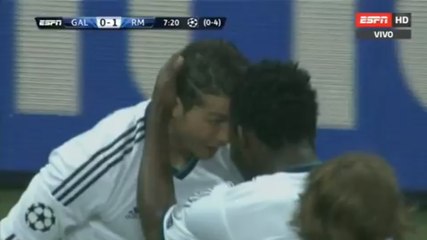 Le but de Cristiano Ronaldo lors de Galatasaray - Real Madrid