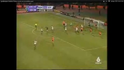 FC Séville : Le but d'Andrés Palop en Coupe de l'UEFA