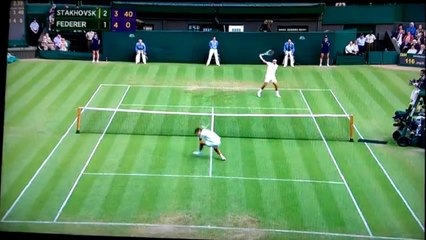 Wimbledon 2013 : Roger Federer allume Sergiy Stakhovsky et ne s'excuse pas