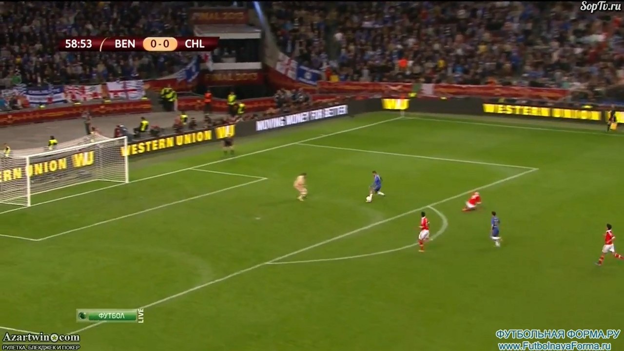 Le but de Fernando Torres lors de Benfica - Che...