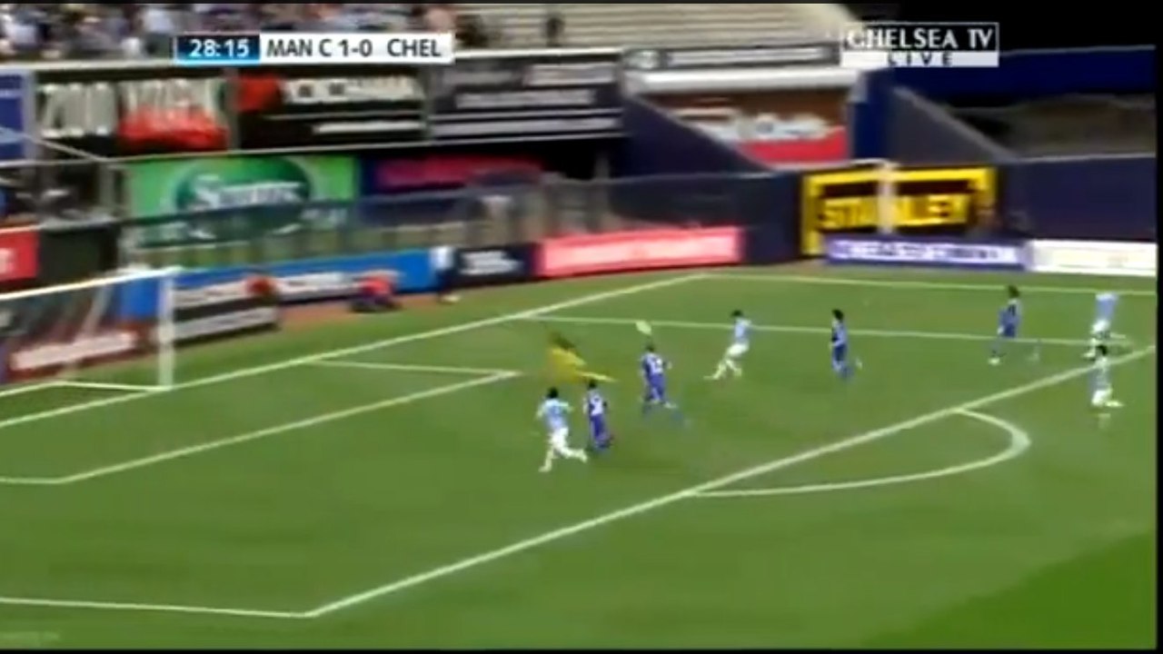 Le but de Samir Nasri splendide lors de Manchester City - Chelsea en amical