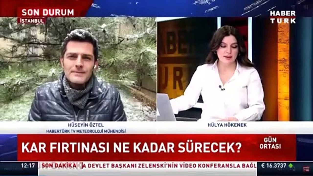 Habertürk canlı yayınında muhabir ve spikerin iltifat yarışı olay oldu
