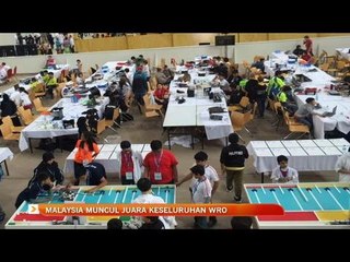 Malaysia muncul juara keseluruhan World Robot Olympiad