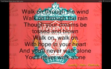 You'll Never Walk Alone: l'hymne de Liverpool avec les paroles et la traduction