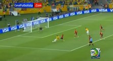 Le but de Neymar époustouflant lors de Brésil - Espagne en finale de Coupe des Confédérations