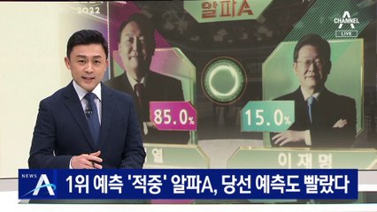 1위 예측 ‘적중’ 알파A, 당선 예측도 30분 빨랐다