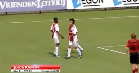 Le fils de Patrick Kluivert marque deux buts magnifiques