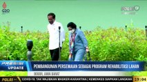 PRESISI Update 19.00 WIB Presiden Jokowi Mengunjungi Persemaian Modern Rumpin di Kab Bogor