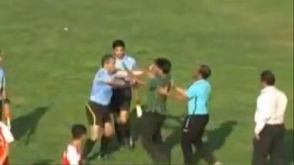 Insolite : La bagarre impressionnante entre un entraîneur et un arbitre en Iran