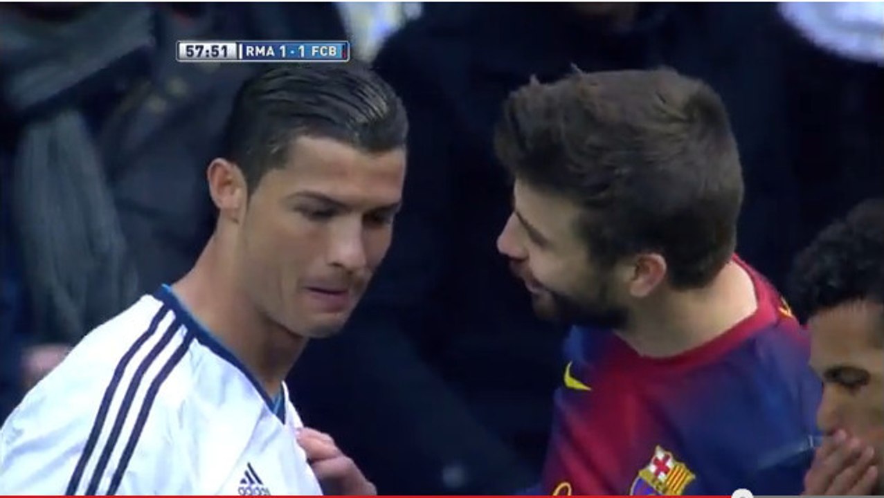 FC Barcelone-Real Madrid : Gerard Piqué avoue "admirer" Cristiano Ronaldo