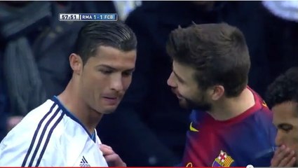 FC Barcelone-Real Madrid : Gerard Piqué avoue "admirer" Cristiano Ronaldo