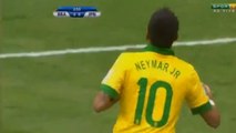 Le but de Neymar en demi-volée lors de Brésil - Japon en Coupe des Confédérations
