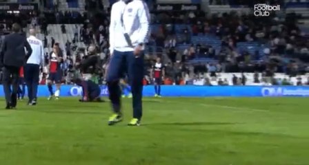 La blague d'Ezequiel Lavezzi à un caméraman lors d'OM-PSG
