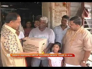 Cahaya Deepavali untuk keluarga miskin tegar di Ipoh