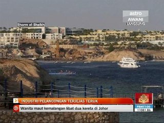 Industri pelancongan terjejas teruk