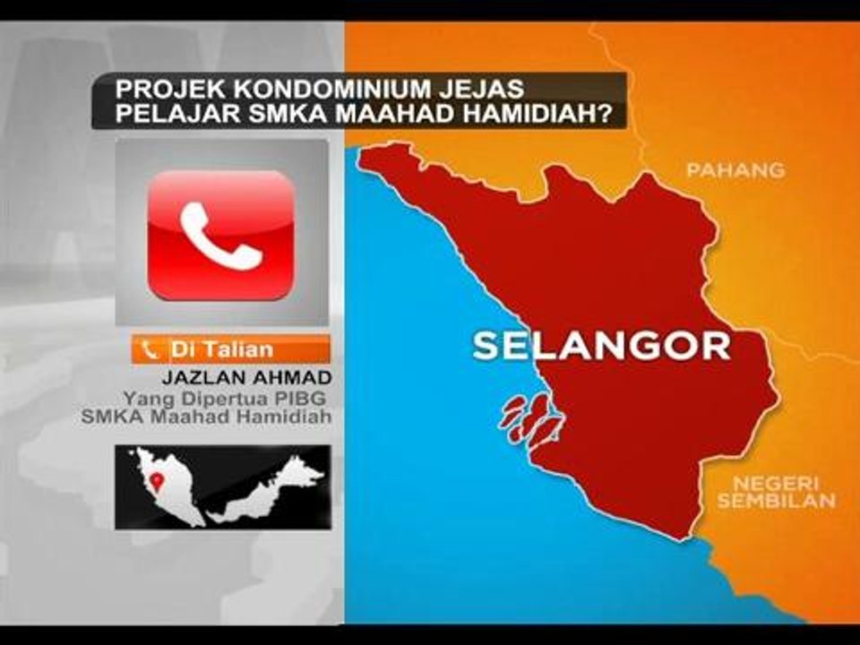 Projek kondominium jejas pelajar SMKA Maahad Hamidiah- Dipertua PIBG