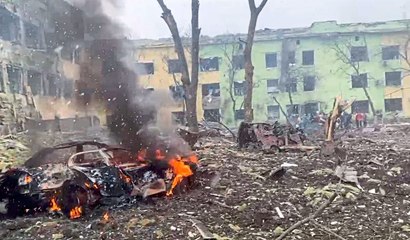 Luftangriff auf Kinderklinik in Mariupol: Mindestens drei Tote