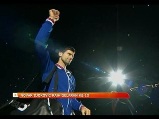 Novak Djokovic raih gelaran ke-10 tumpaskan Andy Murray