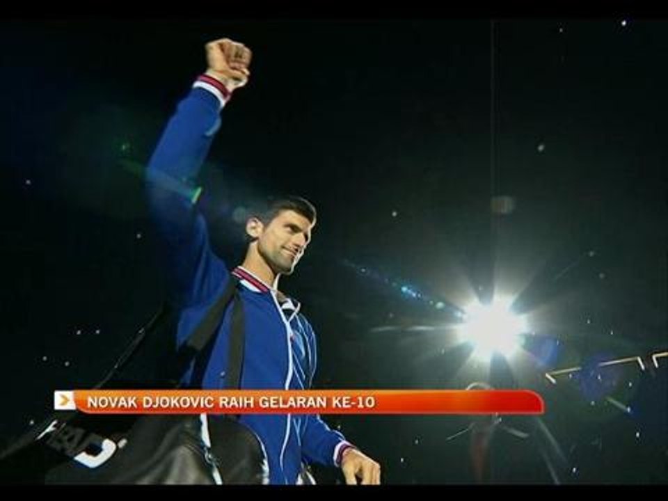 Novak Djokovic raih gelaran ke-10 tumpaskan Andy Murray