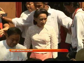 Pilihan raya umum Myanmar: USDP mengaku kalah