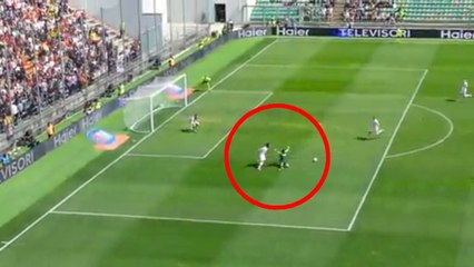 Fair-play, l'arbitre Nicola Rizzoli siffle penalty puis demande l'avis au joueur