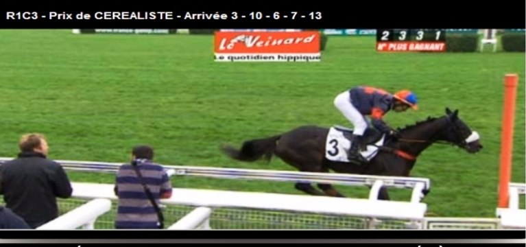 Résultat PMU Quinté du 24 octobre 2013 : Les rapports de la course du jour