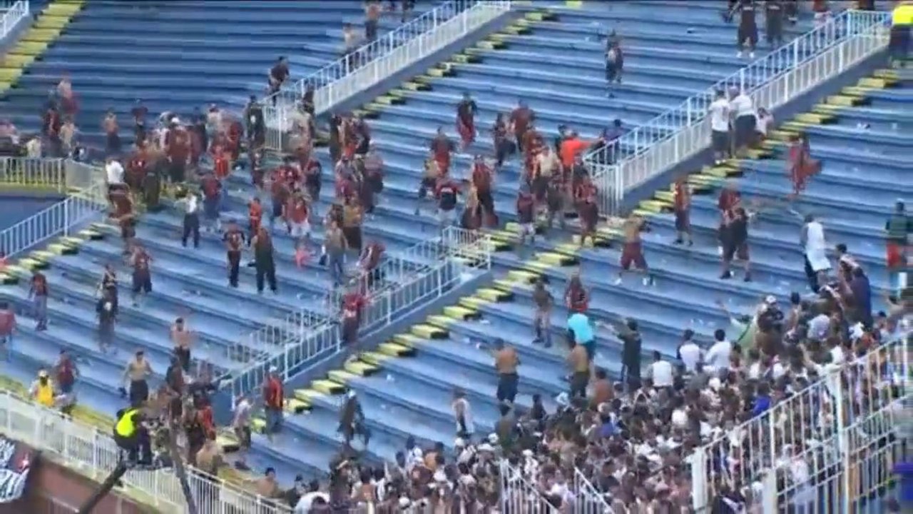 Violences au Brésil : Bagarre générale et plusieurs blessés graves dans un match entre l'Atletico Paranaense et Vasco de Gama