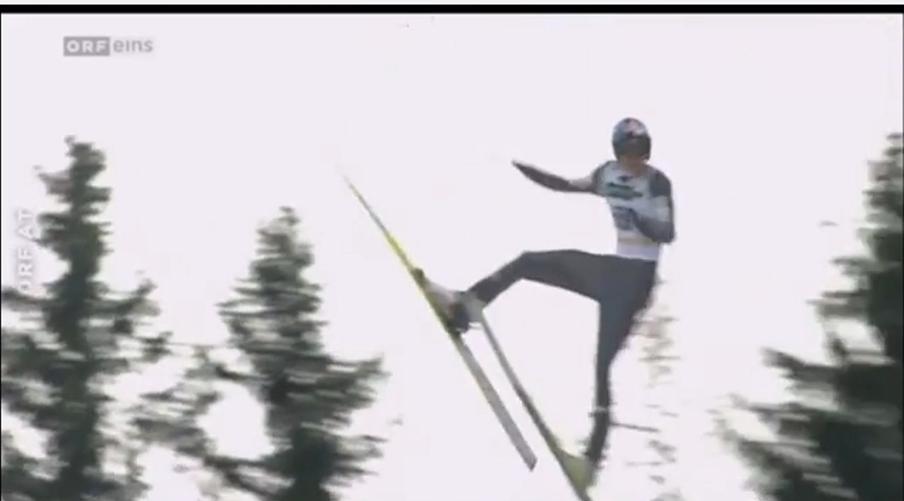 L'impressionnante chute de Thomas Morgenstern en saut à ski