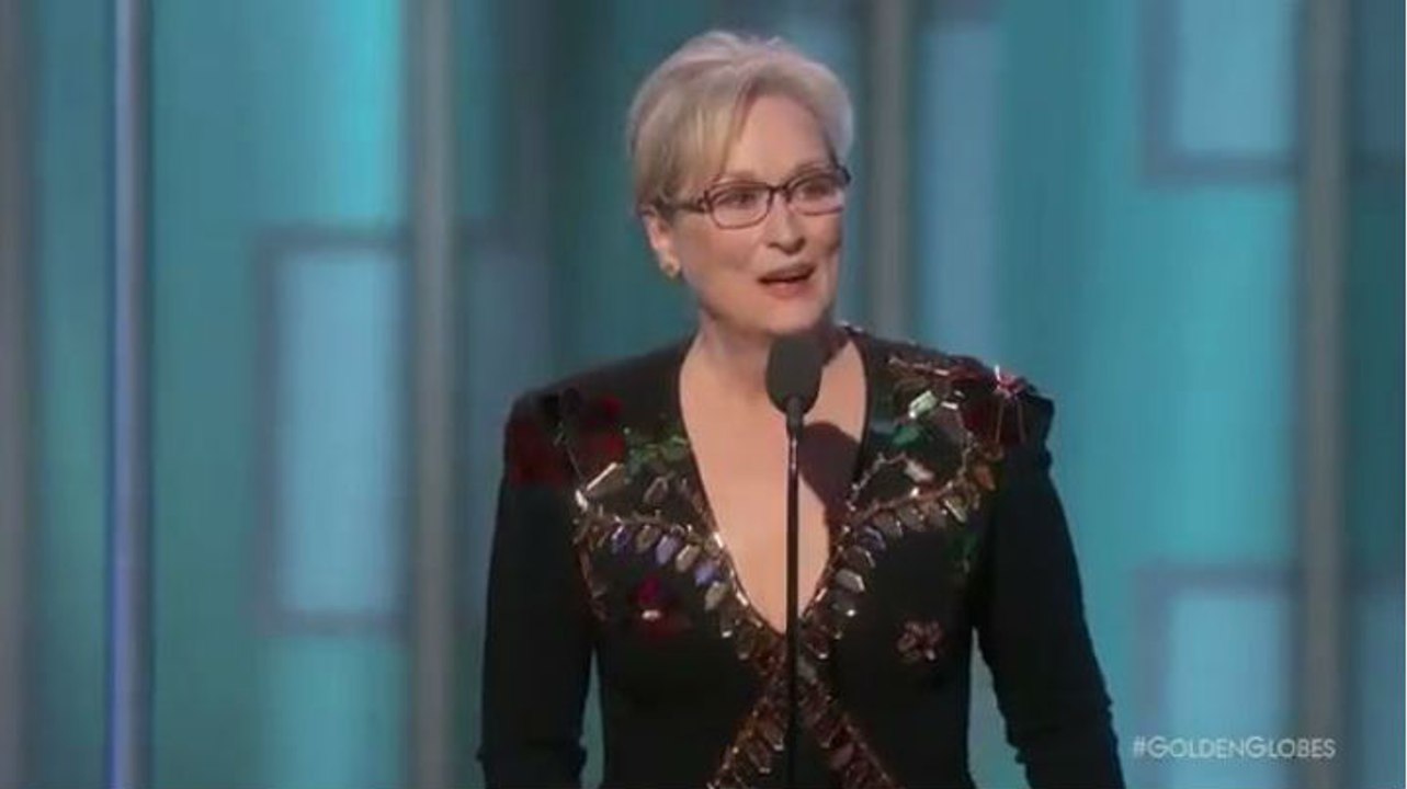 Meryl Streep Golden Globes 2017