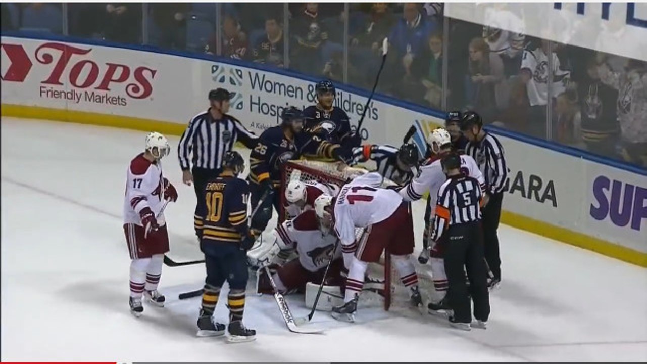 Insolite : Découvrez le but contre son camp le plus improbable de l'année en hockey sur glace