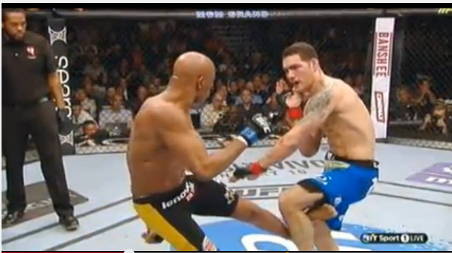 Anderson Silva Se Casse Le Bras