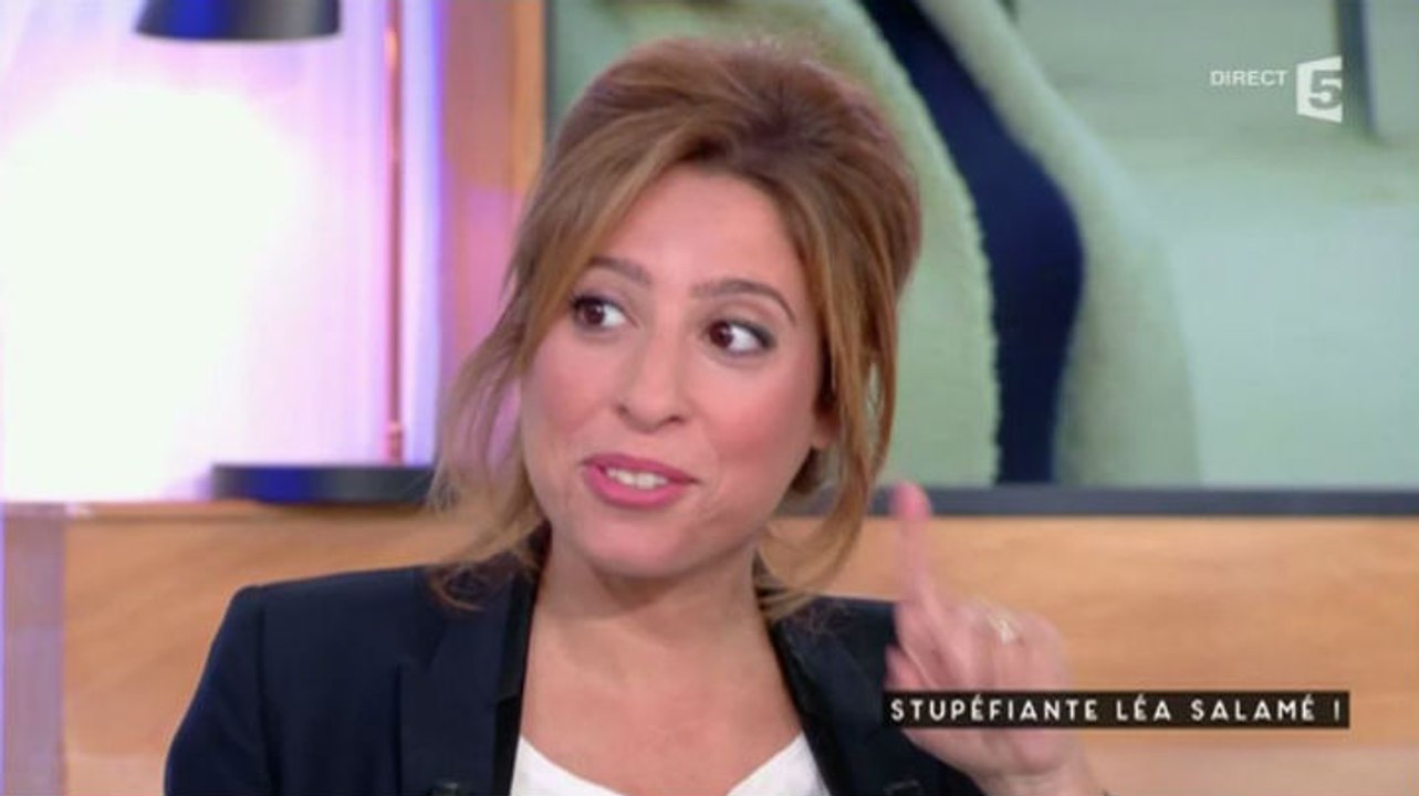 C à vous : sexe bébé Léa Salamé