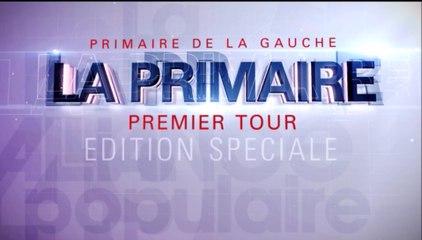 Primaire de la gauche - 1er tour - BFMTV - 22/01/17