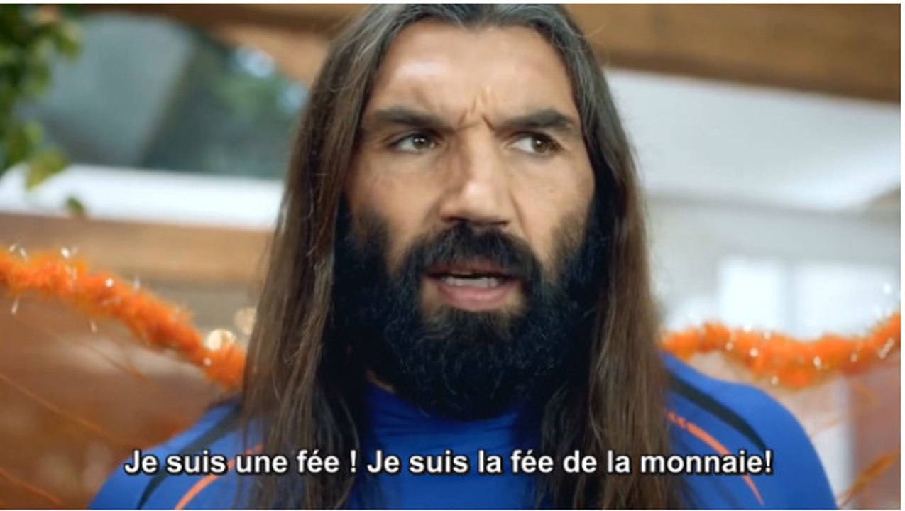 Insolite : Sébastien Chabal déguisé en fée dans une publicité