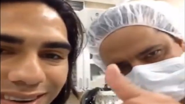 Radamel Falcao : Découvrez la vidéo de son opération du genou