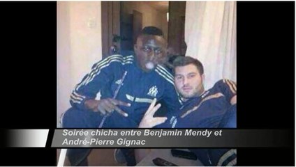 OM : La photo d'une chicha avec André-Pierre Gignac et Benjamin Mendy crée la polémique