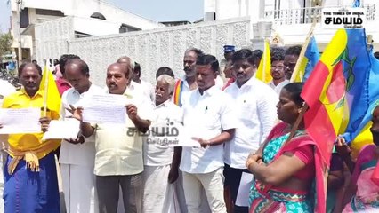 சூர்யா vs பாமக; ஆர்ப்பாட்டத்தால் ரத்ததான திரைப்பட காட்சிகள்!