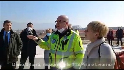 Elisoccorso, l'inaugurazione della base di Cisanello