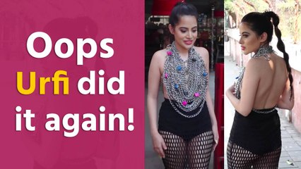 Urfi Javed makes a bold statement