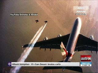 #HelloJetman manusia kini mampu terbang seiring dengan pesawat
