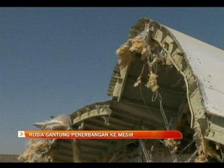Rusia gantung penerbangan ke Mesir